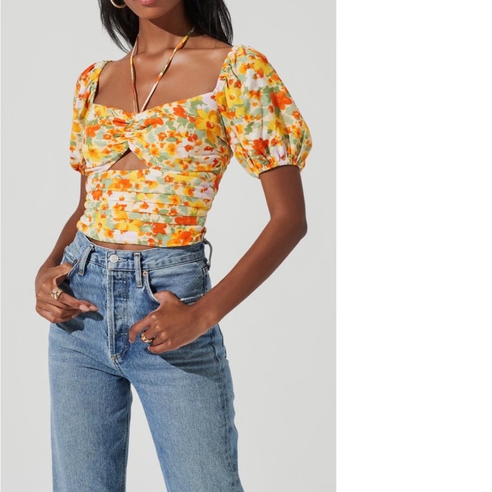Cute floral top